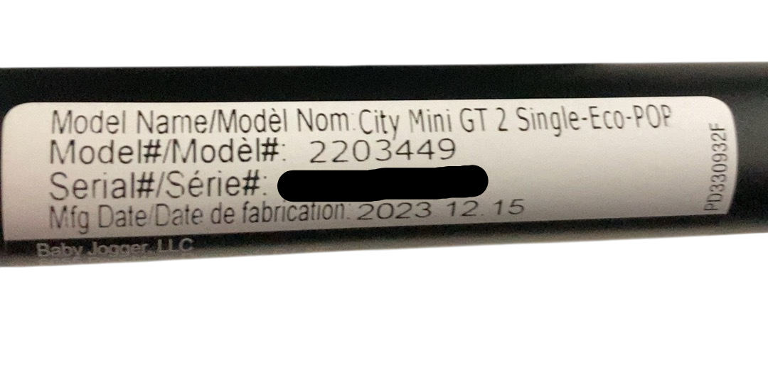 Shop Baby Jogger City Mini GT2 Stroller, 2023, Eco Collection Slate Fog at GoodBuy Gear