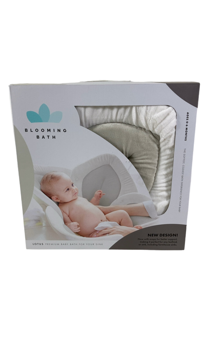 Shop Blooming Bath Lotus Baby Bath Seat, Grey/Dark Grey at GoodBuy Gear