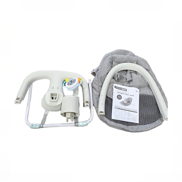 Shop Skip Hop Silver Lining Cloud Upright Floor Seat, Grey, Without Tray at GoodBuy Gear