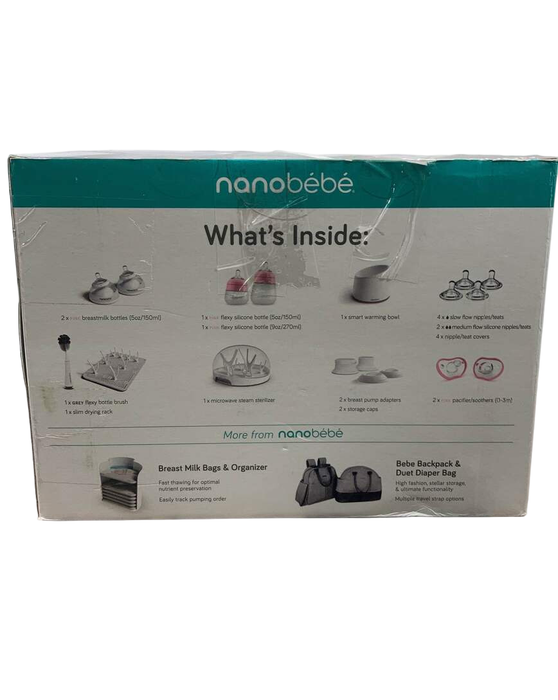 Shop Nanobébé Newborn Gift Set, Pink at GoodBuy Gear