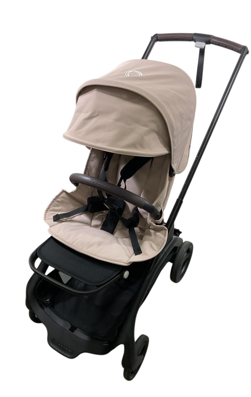 Shop Bugaboo Dragonfly Stroller, 2024, Black, Desert Taupe, Desert Taupe at GoodBuy Gear