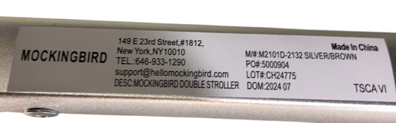 Shop Mockingbird Single to Double 2.0 Stroller, 2024, Sage, Silver With Penny Leather, Watercolor Drops at GoodBuy Gear