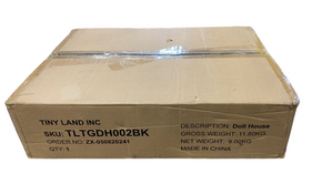 Shop Tiny Land Modern Family Dollhouse, Black/White at GoodBuy Gear