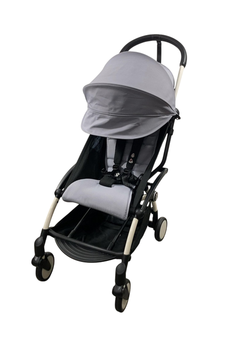 Shop Stokke YOYO3 Complete Stroller, 2024, Stone, White at GoodBuy Gear