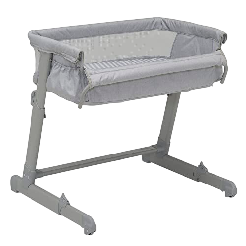 Shop Baby Gap Bedside Bassinet, Grey Stripes at GoodBuy Gear