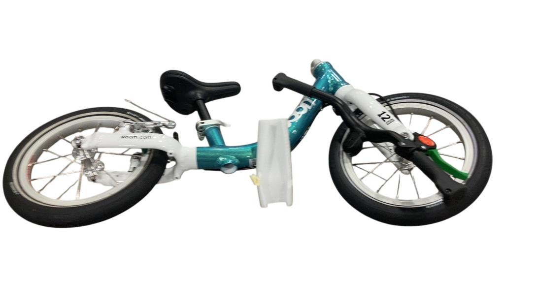 Shop Woom GO 1 Balance Bike, Metallic turquoise at GoodBuy Gear