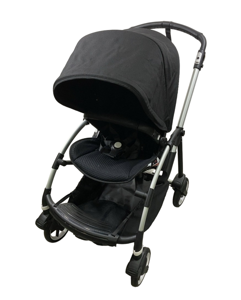 black bugaboo bee 5 Bugaboo Bee 6 Stroller, Black, Black, Aluminum, 2022