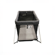 Shop Guava Family Lotus Travel Crib and Play Yard, Grey at GoodBuy Gear