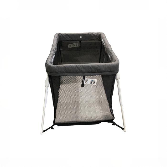 Shop Guava Family Lotus Travel Crib and Play Yard, Grey at GoodBuy Gear