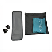 Shop Wonderfold W4 Elite Stroller Wagon, 2025, Black with Red Stitching at GoodBuy Gear
