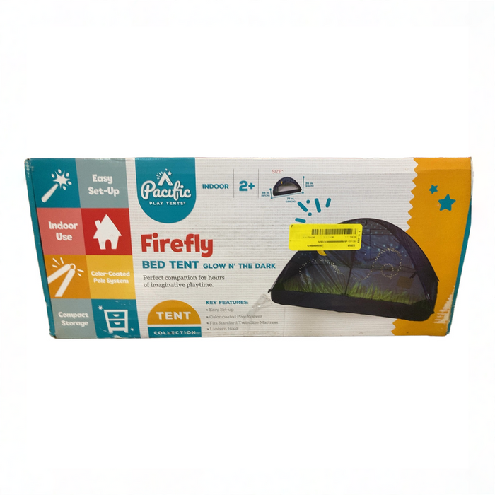 Shop Pacific Play Tents Firefly Glow n' the Dark Bed Tent, Multicolor at GoodBuy Gear