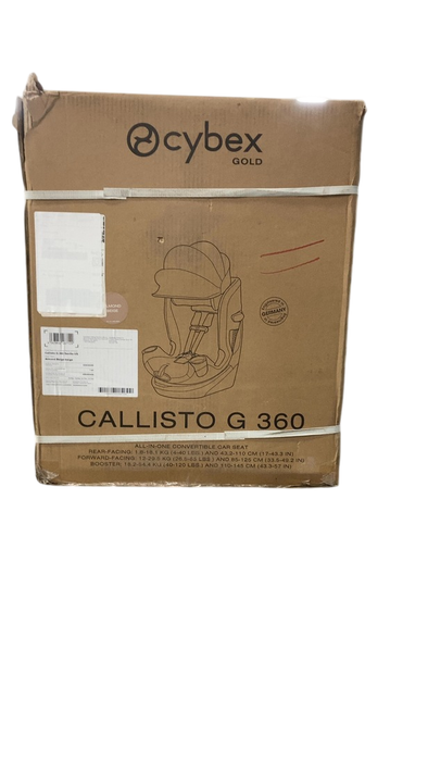 Shop Cybex Callisto G 360 All-in-One Car Seat, 2024, Almond Beige at GoodBuy Gear