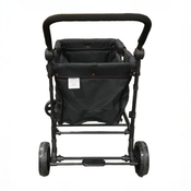 Shop Wonderfold W4 Elite Stroller Wagon, 2025, Black with Red Stitching at GoodBuy Gear