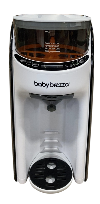 Shop Baby Brezza Formula Pro Advanced Baby Formula Dispenser, White on Black at GoodBuy Gear