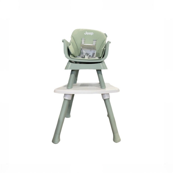 Shop Delta Children Jeep Milestone 6-in-1 High Chair, Sage Green at GoodBuy Gear
