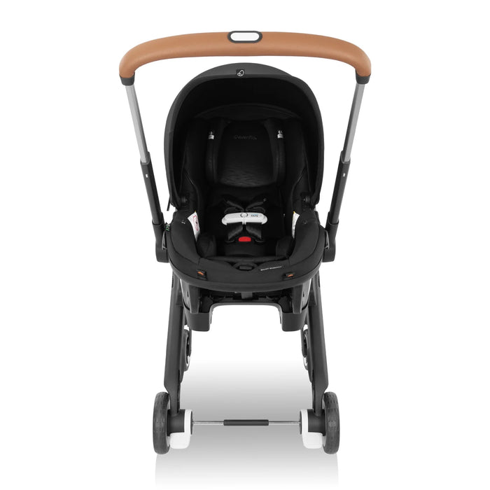 Shop Evenflo Gold Shyft Dual Ride Infant Car Seat Stroller Combo, Onyx, 2025, with Carryall Storage and Extended Canopy at GoodBuy Gear