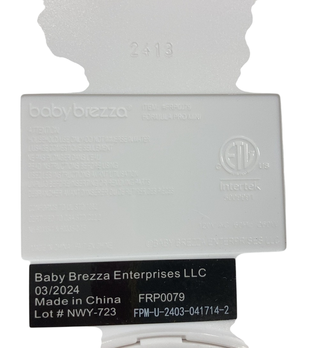 Shop Baby Brezza Formula Pro Mini, White at GoodBuy Gear