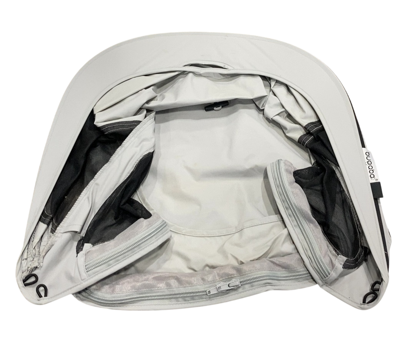 Shop Bugaboo Breezy Sun Canopy for Fox 2/Fox 3/Cameleon3/Lynx, Misty Grey at GoodBuy Gear
