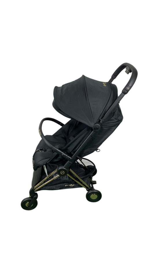 Shop Cybex Coya Stroller, 2023, Gold, Black Jeremy Scott with Wings at GoodBuy Gear