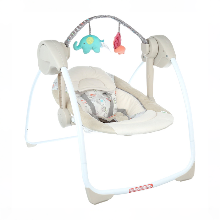 Shop Ingenuity Soothe N Delight Portable Swing, Cozy Kingdom at GoodBuy Gear