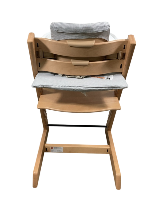 Shop Stokke Tripp Trapp High Chair Complete² + Newborn Set, Natural, Nordic Grey at GoodBuy Gear