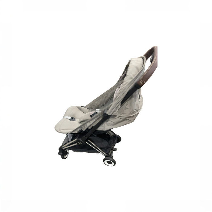 Shop Cybex Coya Stroller, 2024, Chrome, Mirage Grey at GoodBuy Gear