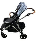Shop Mockingbird Single to Double 2.0 Stroller, 2024, Sea, Silver With Penny Leather, Windowpane at GoodBuy Gear