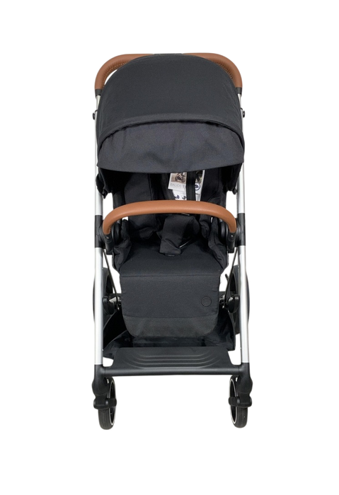 Shop Cybex Balios S Lux Stroller, 2021, Moon Black, Silver at GoodBuy Gear
