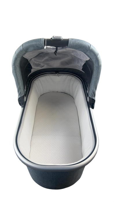 Shop UPPAbaby V2 Bassinet, Gregory (Blue Melange) at GoodBuy Gear