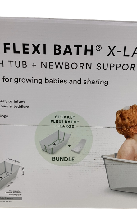 Shop Stokke Flexi Bath Bundle Pack, White, XLarge at GoodBuy Gear