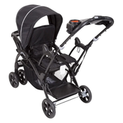 Shop Baby Trend Sit N Stand Double Stroller, 2025, Onyx at GoodBuy Gear