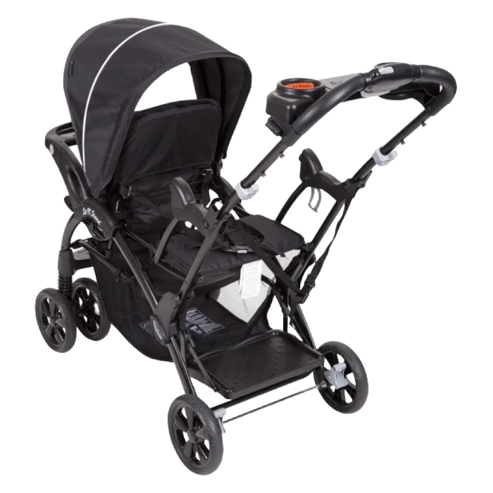 Shop Baby Trend Sit N Stand Double Stroller, 2025, Onyx at GoodBuy Gear