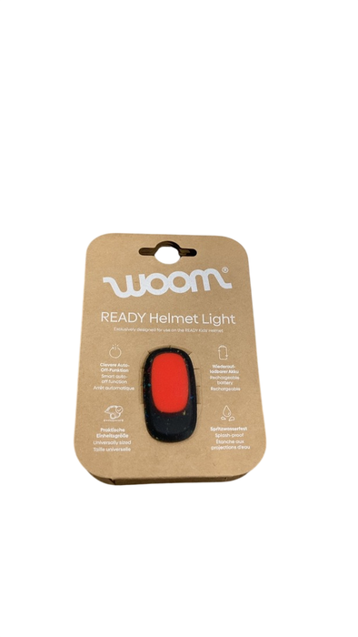 Shop Woom Ready Helmet Light, Red/Black at GoodBuy Gear