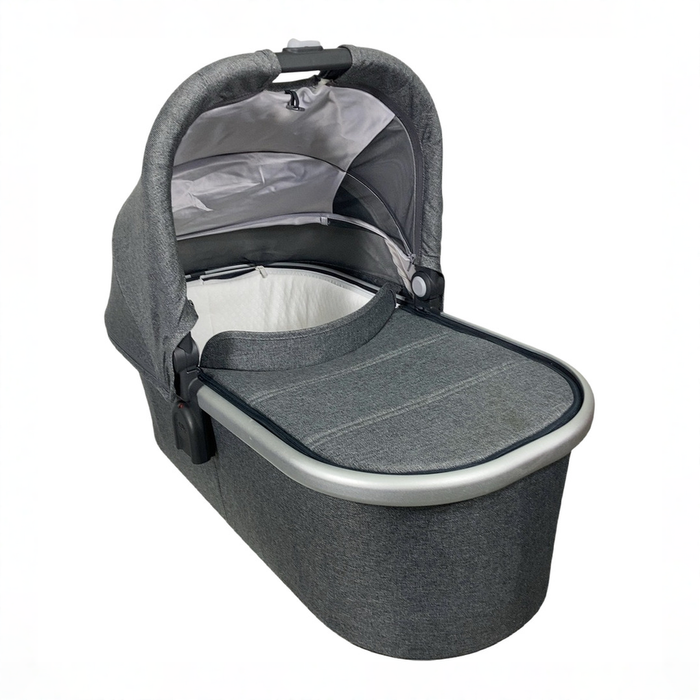 Shop UPPAbaby V2 Bassinet, Jordan (Charcoal Melange) at GoodBuy Gear