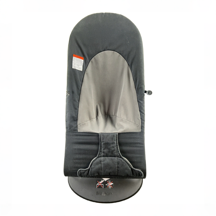 Shop BabyBjorn Bouncer Balance Soft, Black Frame, Black/Dark Gray at GoodBuy Gear