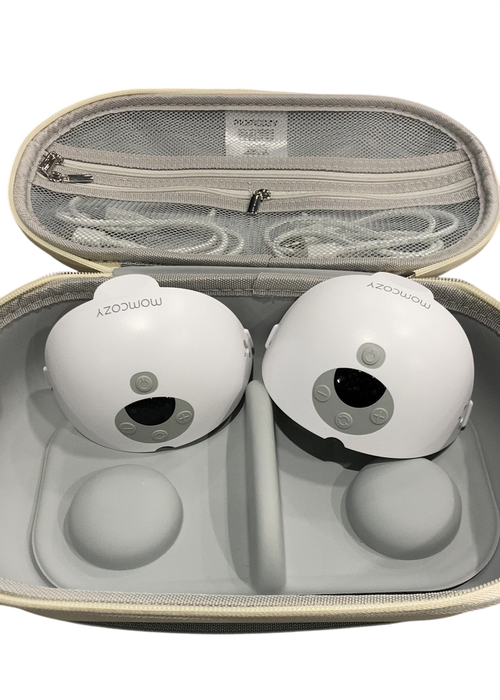 Shop Momcozy All-in-one M5 Double Wearable Breast Pump, Quill Grey at GoodBuy Gear