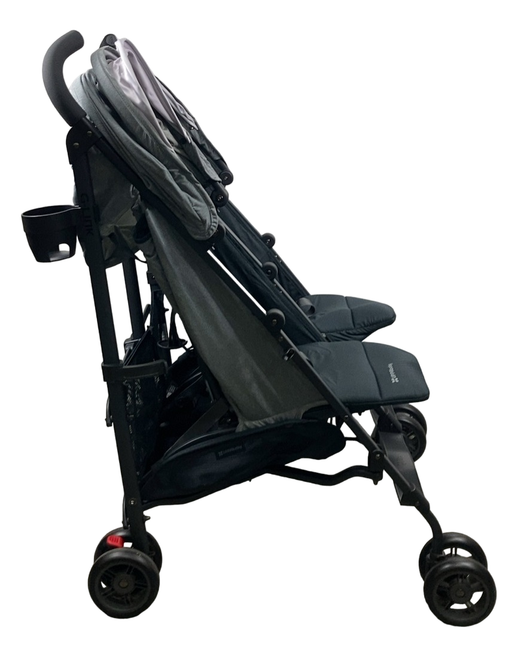 Shop UPPAbaby G-Link V2 Double Stroller, 2024, Greyson (Charcoal Melange) at GoodBuy Gear