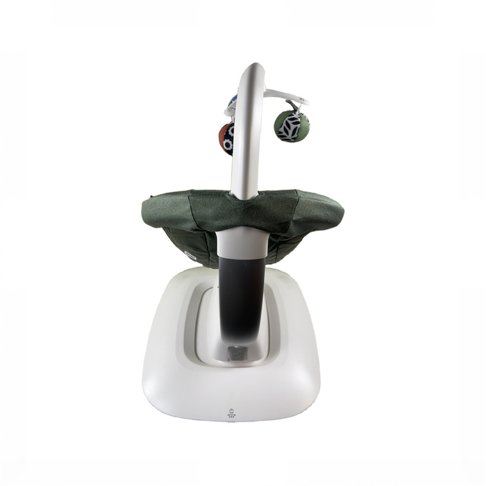 Shop UPPAbaby Mamaroo Smart Swing, Camila (Dark Green Melange) at GoodBuy Gear