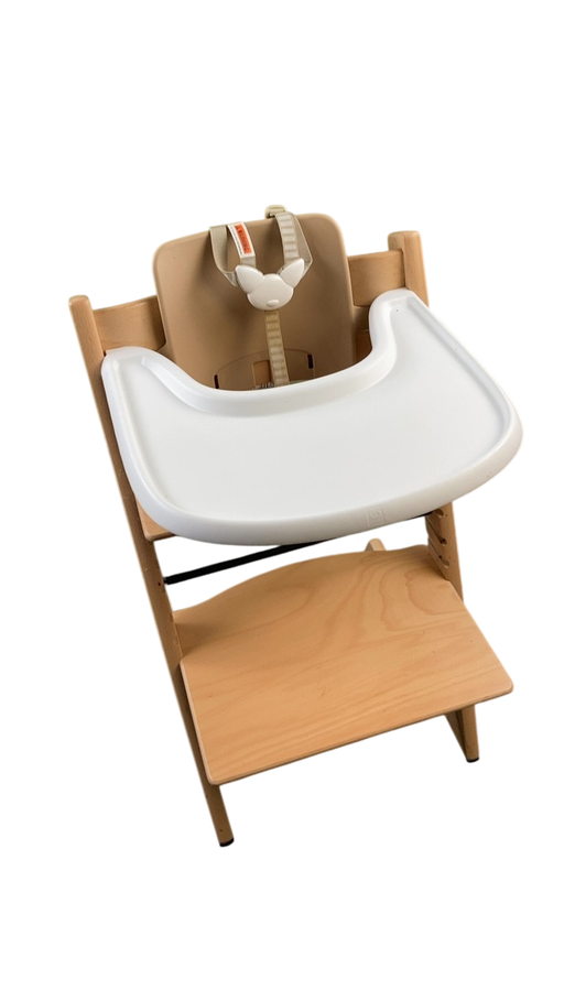 Shop Stokke Tripp Trapp High Chair with Baby Set and Tray, Natural, Natural at GoodBuy Gear