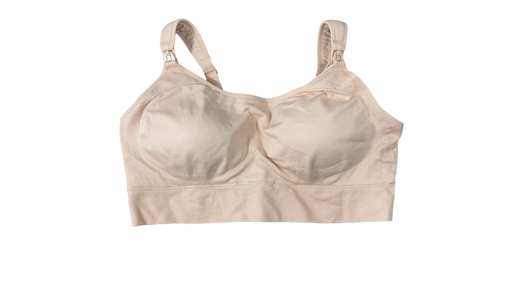 Shop Momcozy All-in-One Super Flexible Pumping Bra, 2XL, Oyster Pink at GoodBuy Gear