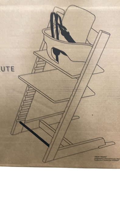 Shop Stokke Tripp Trapp High Chair With Baby Set, 2, Black at GoodBuy Gear