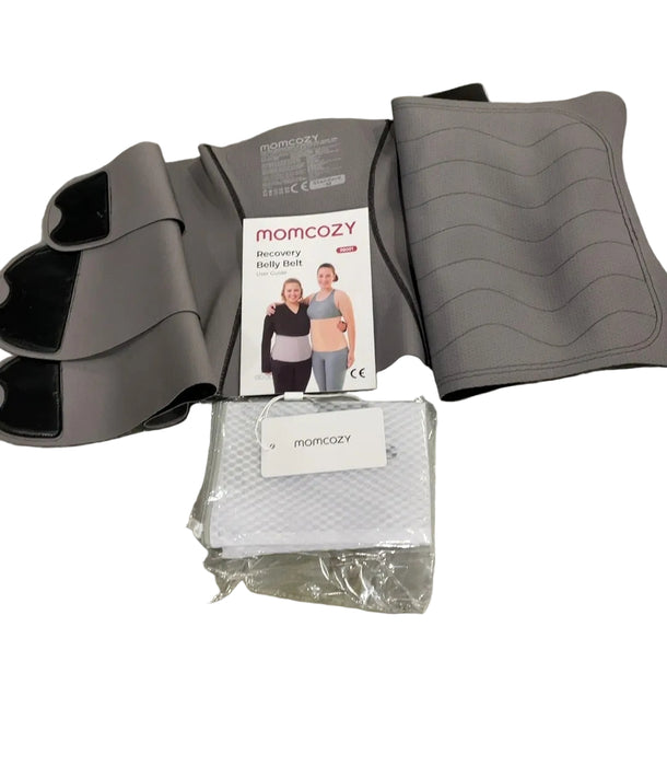 Momcozy Ergowrap Postpartum Belly Wrap, Black, Standard Medium