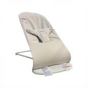 Shop BabyBjorn Bouncer Bliss, Light Beige Woven Melange, Light Gray Frame at GoodBuy Gear