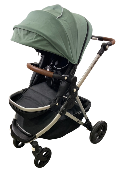 Shop Mockingbird Single 2.0 Stroller, Sage, Windowpane, Silver With Penny Leather, 2025 at GoodBuy Gear
