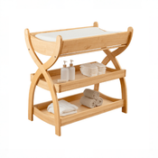 Shop Comfy Cubs Baby Changing Table, Natural Wood at GoodBuy Gear