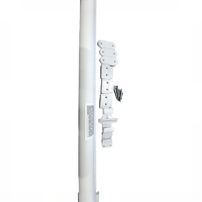 Shop Perma Child Safety Indoor/Outdoor Retractable Baby Gate, 33"x71", White at GoodBuy Gear