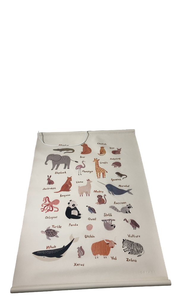 Gathre Poster, Animal Alphabet