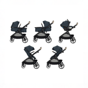 Shop Maxi-Cosi Zelia Pro 5-in-1 Modular Travel System, 2025, Seascape at GoodBuy Gear