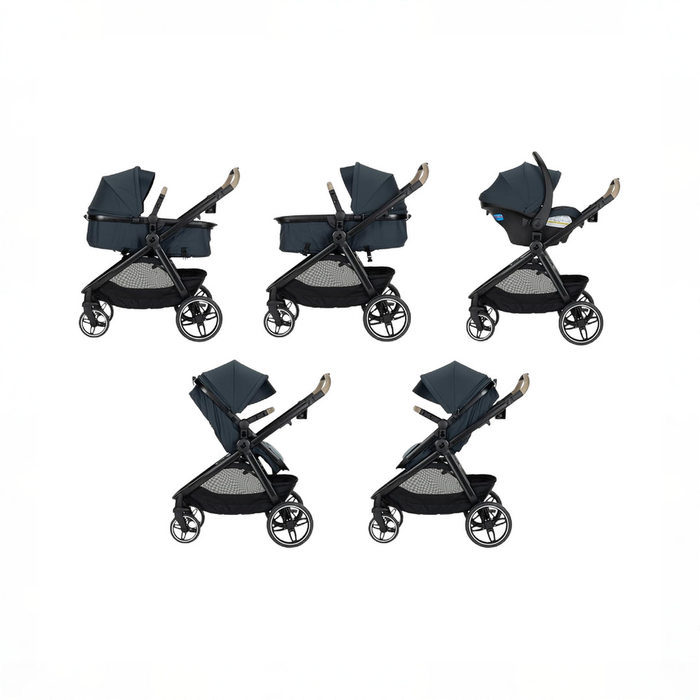 Shop Maxi-Cosi Zelia Pro 5-in-1 Modular Travel System, 2025, Seascape at GoodBuy Gear