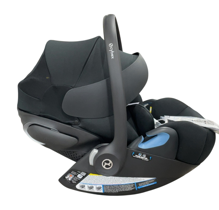 Shop Cybex Cloud G Lux with SensorSafe, 2024, Moon Black at GoodBuy Gear